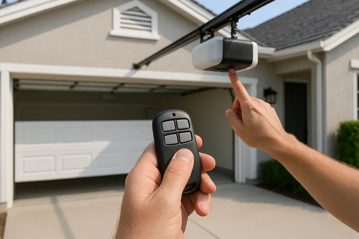 How to Program Your Garage Door Remote: A Guide by A-1 Hollywood Garage Door Repair