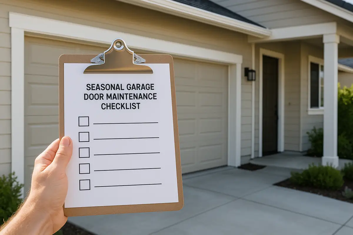 Seasonal Garage Door Maintenance Checklist for Los Angeles Residents