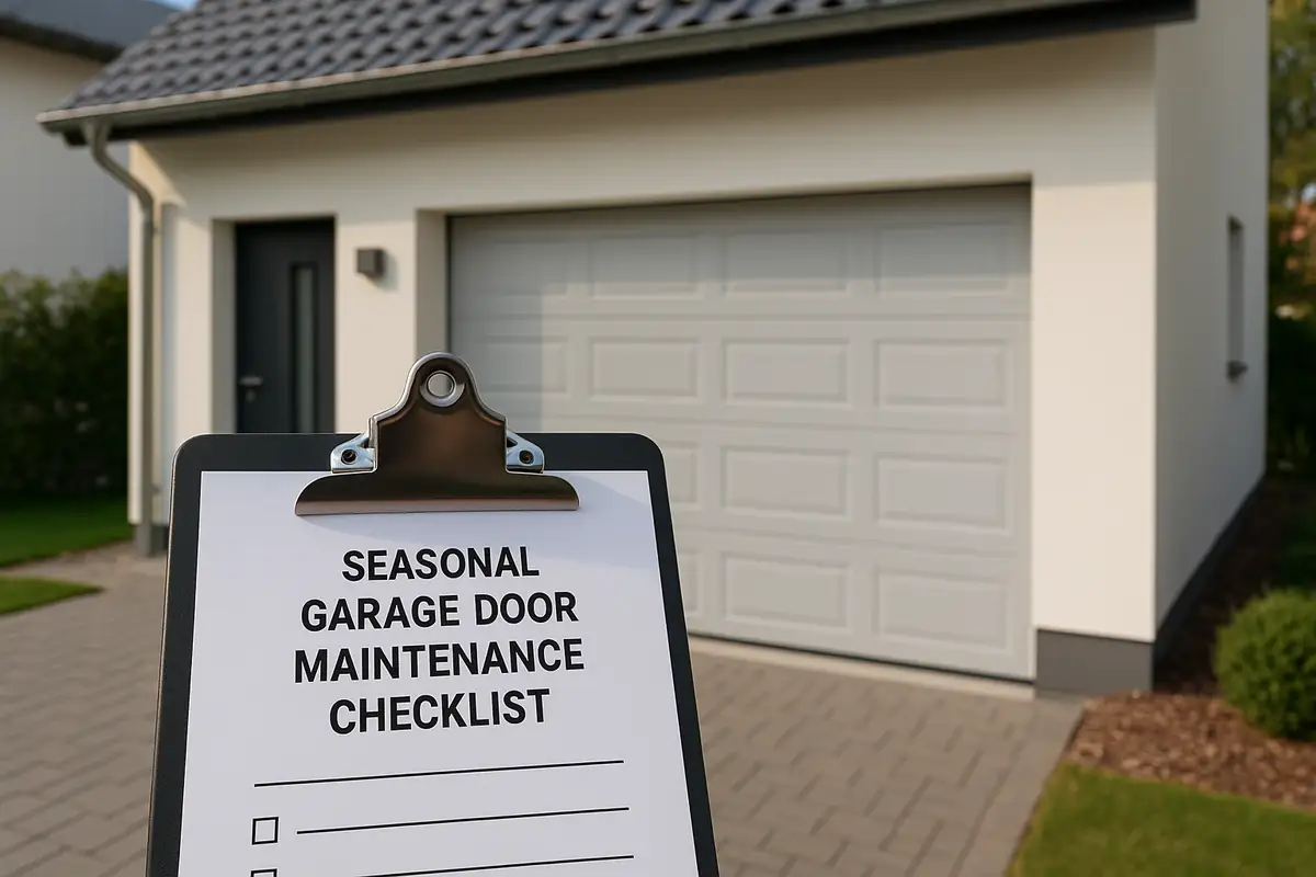 Essential Seasonal Garage Door Maintenance Checklist by A-1 Hollywood Garage Door Repair