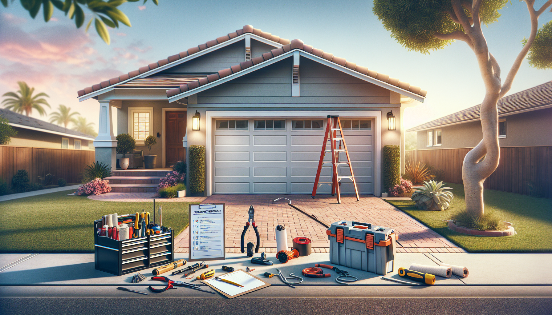 Seasonal Garage Door Maintenance Checklist for Los Angeles Residents