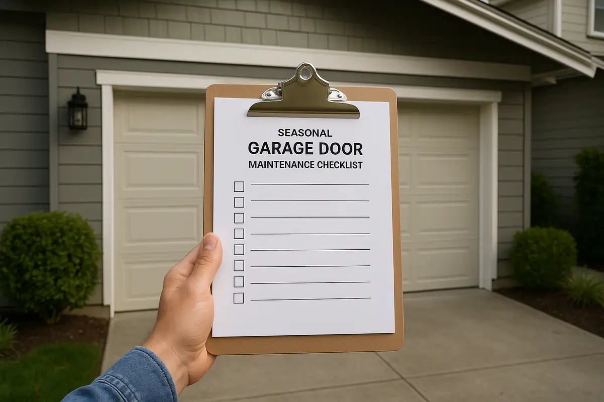 Seasonal Garage Door Maintenance Checklist for Los Angeles Residents