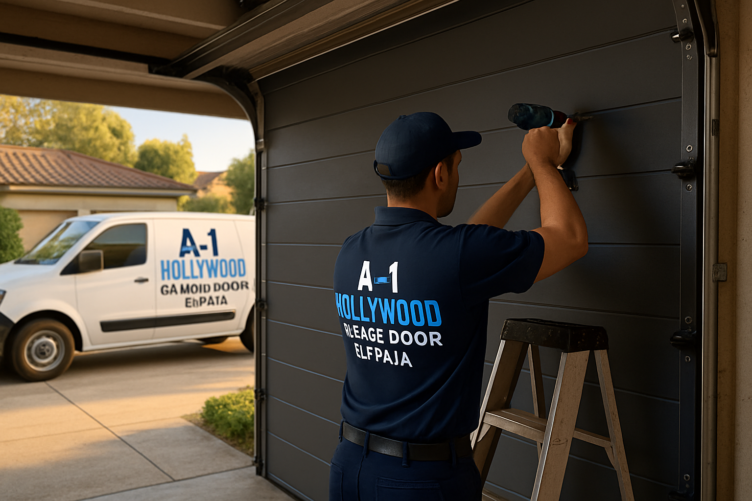 Garage Door Spring Repair — Koreatown