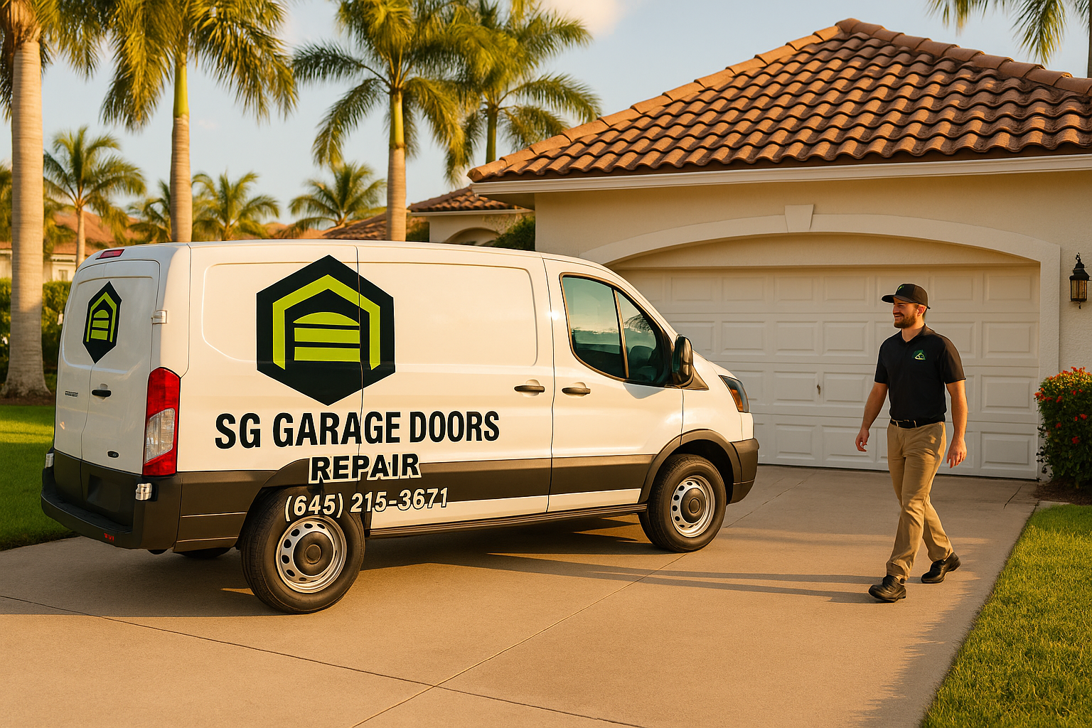 Garage door services in Los Angeles, CA
